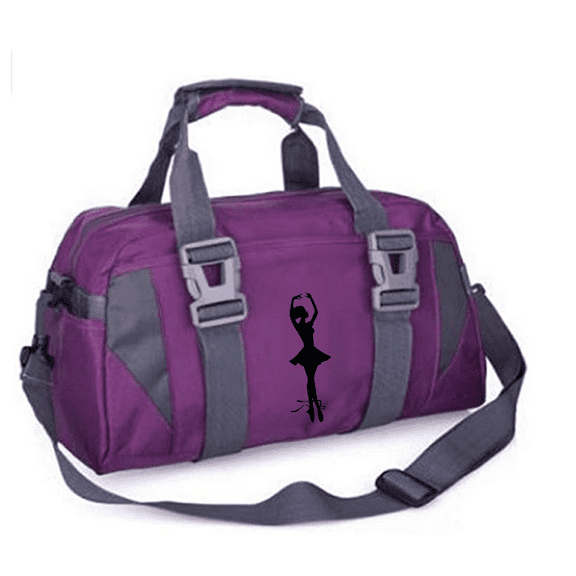 Ballet Dance Bag, Ballet Gym Bag for Women Girls Adjustable Straps, Padded Handles 17.7x9.4x9.4inches