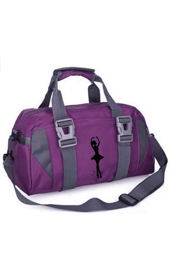 Ballet Dance Bag, Ballet Gym Bag for Women Girls Adjustable Straps, Padded Handles 17.7x9.4x9.4inches