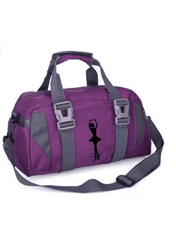 Ballet Dance Bag, Ballet Gym Bag for Women Girls Adjustable Straps, Padded Handles 17.7x9.4x9.4inches