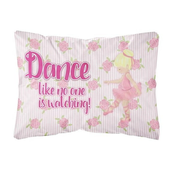 Ballet Dance Blonde Canvas Fabric Decorative Pillow
