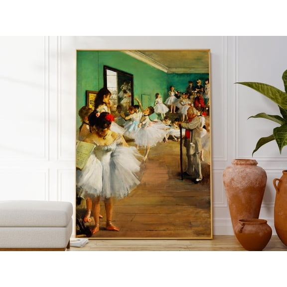 Ballet Dance Class Original Wall Art