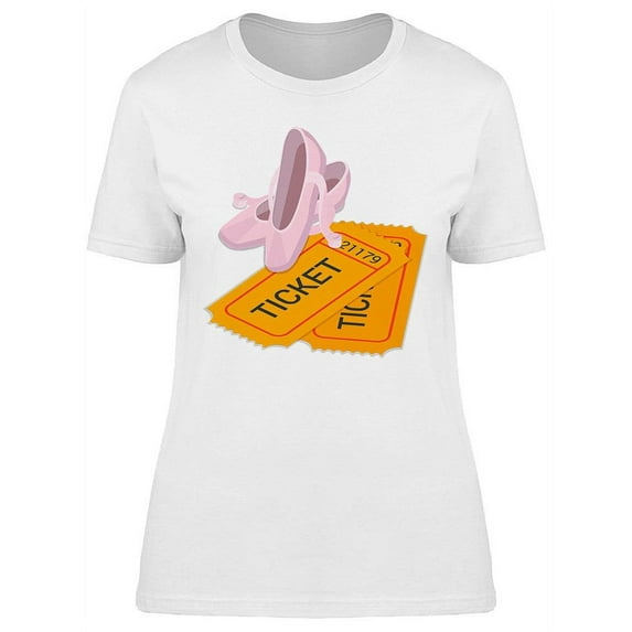 Ballet Dance Show T-Shirt Women -Image by Shutterstock, Female Large