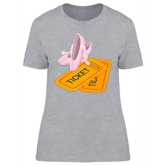 Ballet Dance Show T-Shirt Women -Image by Shutterstock, Female Medium