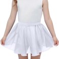 thumbnail image 1 of Ballet Dance Skirt for Girl Casual Mesh Chiffon Wrap Fluffy Skirts Pull on Elegant Elastic Waist Ballerina Skirts for Performance Training, 1 of 6