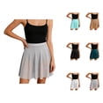 thumbnail image 1 of Ballet Dance Skirt for Women Semi See through Mesh A Line Short Tutu Skirts Classical Ballet Skirt, 1 of 8