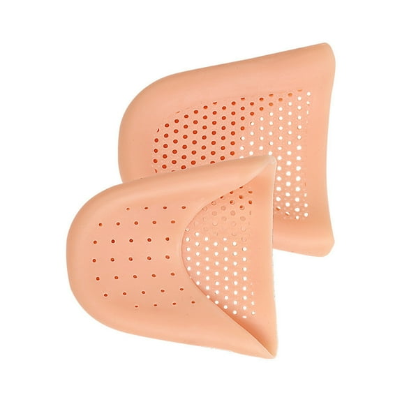 Ballet Dance Toe Pads Silicone Toe Covers Pointe Shoes High Heel Toe Caps Ballet Toe Protector with Breathable Hole