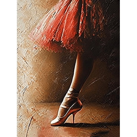 Ballet Dancer Canvas Wall Art Suitable for Living Room Dance Studio Gallery and Office Decoration.