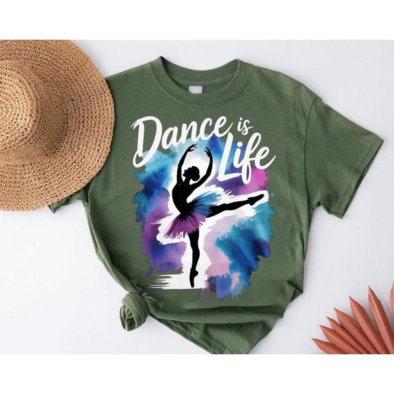 Ballet Dancer Graphic Tee: Tutu - Dance Lover Gift TSHIRT All Size S-5XL