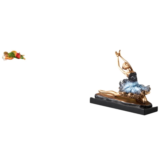 Ballet Dancer Joseph Statue Resin Sculpture Detailed Carving for Bedroom Living Room Decor