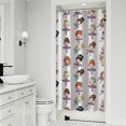 thumbnail image 1 of Ballet Dancer Princess Pattern Shower Curtain 36"x72" ,Bathroom Decorative Shower Curtains Set with 12 Hooks,Modern Waterproof Washable Shower Curtain, 1 of 6