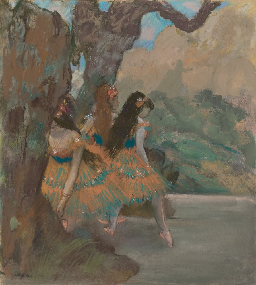 Ballet Dancers Canvas Art - (24 x 36)