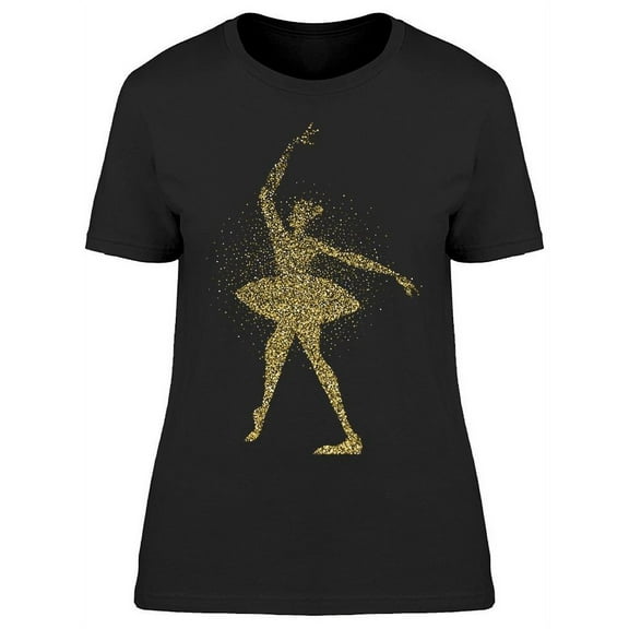 Ballet Dancers  Shadow T-Shirt Women -Image by Shutterstock, Female Large