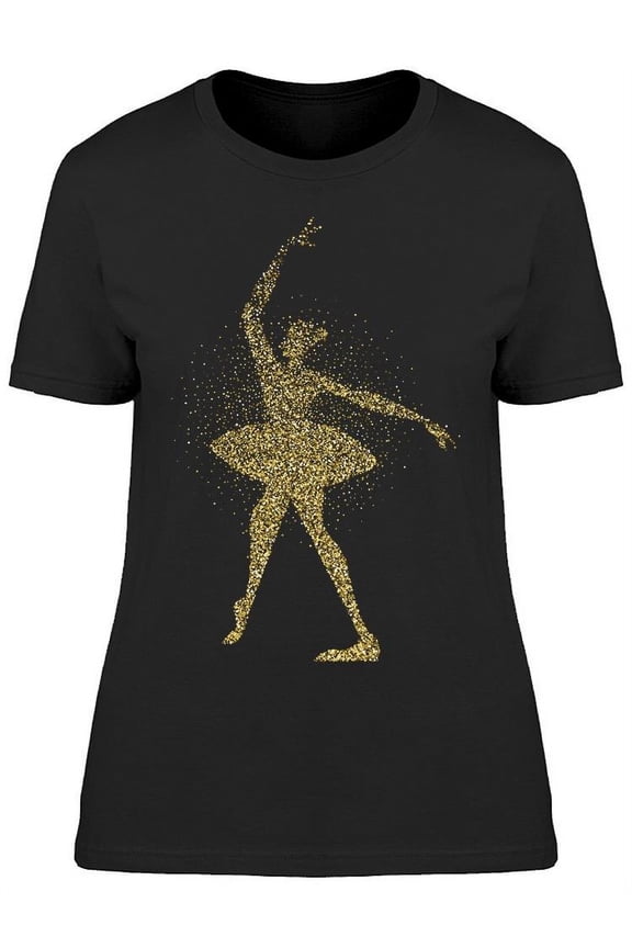 Ballet Dancers Shadow T-Shirt Women -Image by Shutterstock, Female Large