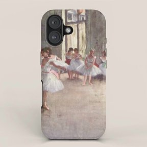 Ballet Dancers in Rehearsal Studio Tough Case for Apple iPhone, Polycarbonate and TPU