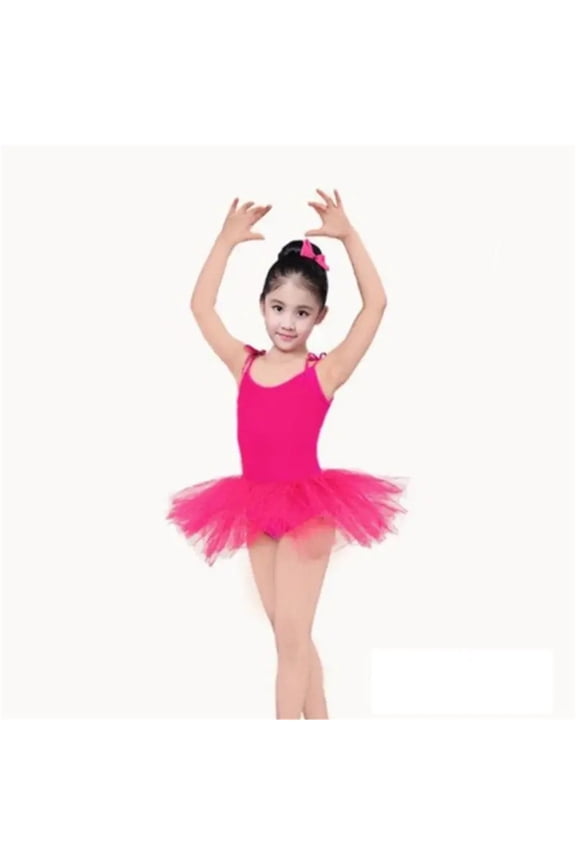Ballet Dress Solid Suspender Ballet Skirt Tutu Dance Costumes Girls Ballroom Ballet Outfits Stage Clothing