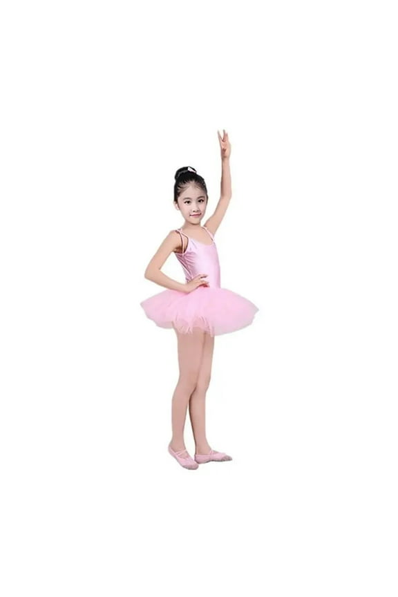 Ballet Dress Solid Suspender Ballet Skirt Tutu Dance Costumes Girls Ballroom Ballet Outfits Stage Clothing