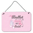 thumbnail image 1 of Ballet Feeds my Soul Wall or Door Hanging Prints, 1 of 1