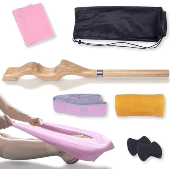 Ballet Foot Stretcher Detachable Foot Stretcher and Foot Arch Trainer for Dancers, Gymnasts & Athletes Portable Foot Strengthener for Flexibility, Balance & Stronger Arches