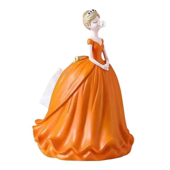 Ballet Girl Tissue Box, Creatieve Bubble Princess Paper Holder, Elegant Ballerina Creative Tissue Box, Flying Skirt Tissuebox, Ornament for Bedroom, Desk, Living Room