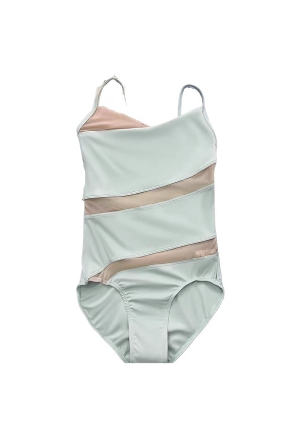 Ballet Leotard For Women's Professional Sportswear Elastic Mesh Gymnastics Performance Yoga Costumes