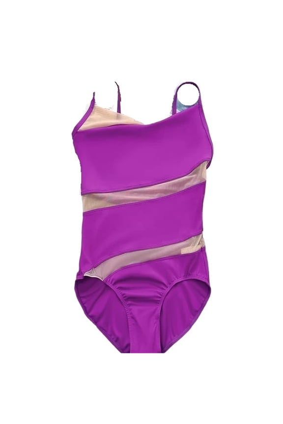 Ballet Leotard For Women's Professional Sportswear Elastic Mesh Gymnastics Performance Yoga Costumes