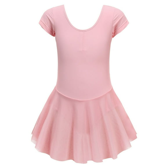 Ballet Leotards for Girls Toddler Dance Ballet Leotard with Skirt Ballerina Dresses Tutu Outfits Flutter Sleeve