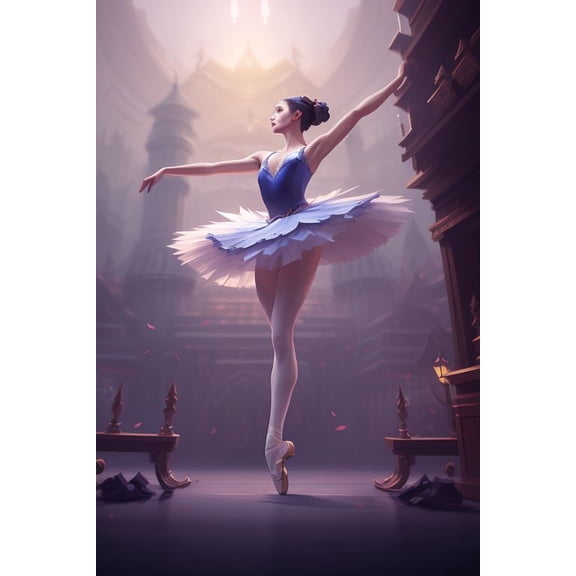 Ballet Lovers Ballerina Dance Dancer Styles Beautiful 500 Piece Jigsaw Puzzle