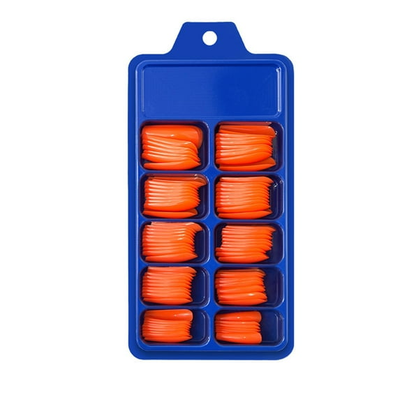 Ballet Nail Patch Solid Color Wear Euramerican Style False Nail Tips for Elegant Manicure