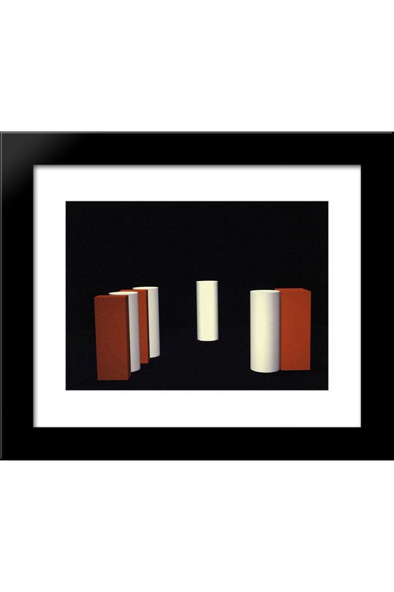 Ballet Neoconcreto # 1 20x24 Framed Art Print by Pape, Lygia
