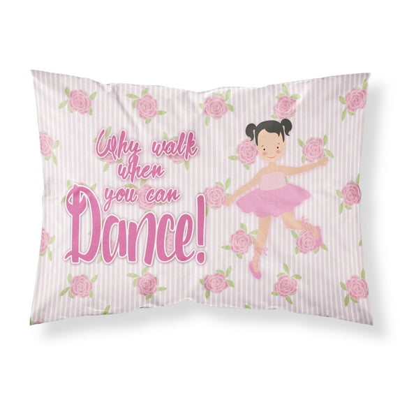Ballet Pigtails Fabric Standard Pillowcase