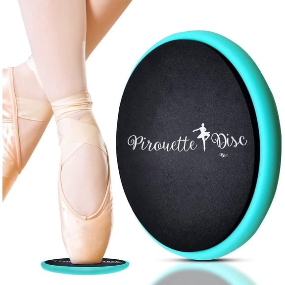 Ballet Pirouette Disc for Dancers - Portable Turn Disc for Dancing Releve, Gymnastics and Ice Skaters - for Pirouette Technique, Releve, Turns and Dance Spinning