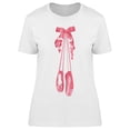 thumbnail image 1 of Ballet Pointes Shoes T-Shirt Women -Image by Shutterstock, Female XX-Large, 1 of 2