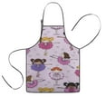thumbnail image 1 of Ballet Princess Girls Pattern Kids Aprons for Girls and Boys,Adjustable Neck Strap Toddler Aprons for Kids Cooking Baking, 1 of 7