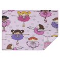 thumbnail image 1 of Ballet Princess Girls Pattern Rectangle Tablecloth 60"x84",Waterproof Polyester Rectangle Table Cloth, Wipeable Spillproof Polyester Tablecloth for Dining, Camping, Indoor and Outdoor, 1 of 5