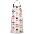 thumbnail image 1 of Ballet Princess Pattern Apron-Garden Aprons for Women with Pockets-Cotton Linen Waterproof Kitchen Cooking Gardening Aprons Adjustable for Kitchen,Cooking,BBQ and Salon 33x27 Inch, 1 of 7