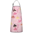 thumbnail image 1 of Ballet Princess Pattern Apron-Garden Aprons for Women with Pockets-Cotton Linen Waterproof Kitchen Cooking Gardening Aprons Adjustable for Kitchen,Cooking,BBQ and Salon 33x27 Inch, 1 of 7