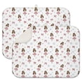thumbnail image 1 of Ballet Princess Pattern Dish Drying Mat for Kitchen 1 Pack, Ultra Absorbent Microfiber Dishes Drainer Mats,18"x24", 1 of 4