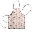thumbnail image 1 of Ballet Princess Pattern Kids Aprons for Girls and Boys,Adjustable Neck Strap Toddler Aprons for Kids Cooking Baking, 1 of 7