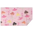 thumbnail image 1 of Ballet Princess Pattern Rectangle Tablecloth 60"x102",Waterproof Polyester Rectangle Table Cloth, Wipeable Spillproof Polyester Tablecloth for Dining, Camping, Indoor and Outdoor, 1 of 6