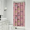 thumbnail image 1 of Ballet Princess Pattern Shower Curtain 36"x72" ,Bathroom Decorative Shower Curtains Set with 12 Hooks,Modern Waterproof Washable Shower Curtain, 1 of 6