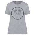 thumbnail image 1 of Ballet Shoes Icon T-Shirt Women -Image by Shutterstock, Female Small, 1 of 2