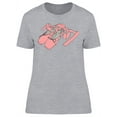 thumbnail image 1 of Ballet Shoes Sketch Design T-Shirt Women -Image by Shutterstock, Female x-Large, 1 of 2