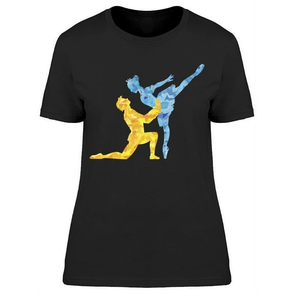 Ballet Silhouette T-Shirt Women -Image by Shutterstock, Female x-Large