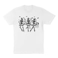 thumbnail image 1 of Ballet Skeletons Shirt Unisex Large White, 1 of 5