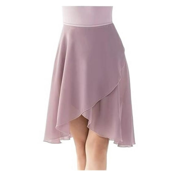 Ballet Skirt Girls Chiffon Up Wrap Ballet Dress Tulle Skirt Ballerina Dance Wear Training Dress