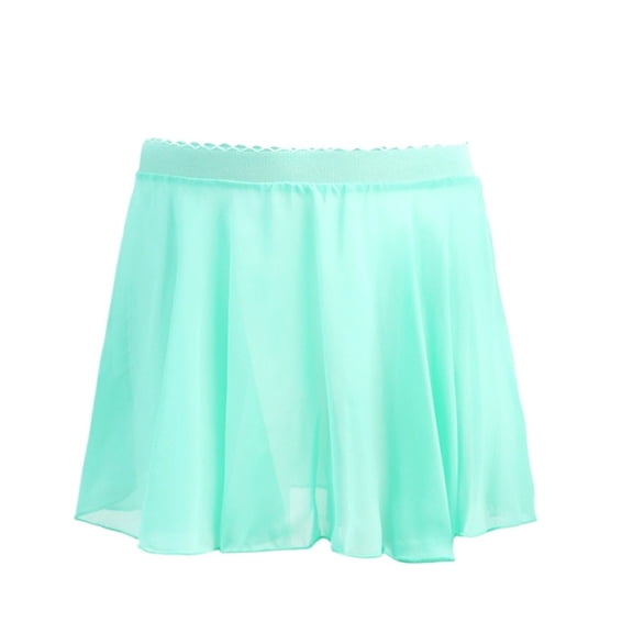 Ballet Skirt Girls Dance Chiffon Skirt Elastic Waist Dance Skirt for Girls Tutu Skirt for Ballet