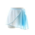 thumbnail image 1 of Ballet Skirt Women Girl Ballet Wrap Skirt Dancewear Chiffon Practice Gradient Gymnastics Skirt, 1 of 7