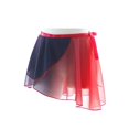 thumbnail image 1 of Ballet Skirt Women Girl Ballet Wrap Skirt Dancewear Chiffon Practice Gradient Gymnastics Skirt, 1 of 7