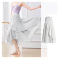 thumbnail image 1 of Ballet Skirts Women Long Chiffon Dance Skirt Fairy Chiffon Long Ballet Tutu Dress Dance Costumes Tie Up Dress, 1 of 8