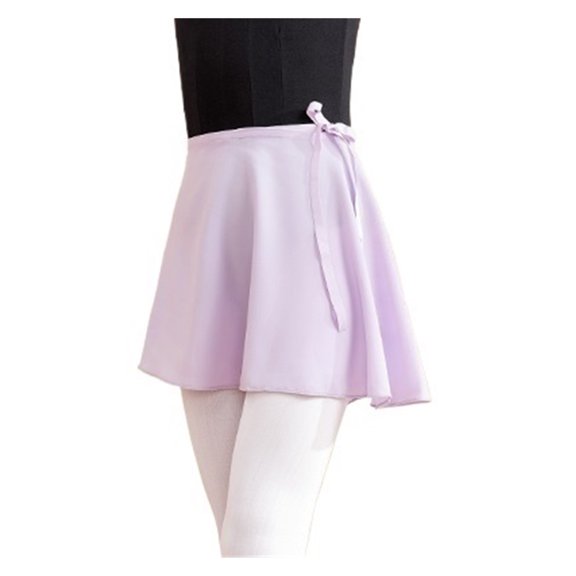 Ballet Skirts for Girls Dance Wrap Skirt With Stretchy Kids Tie Up Chiffon Skirt Girls Dance Skirts Ballet Tutu Dress